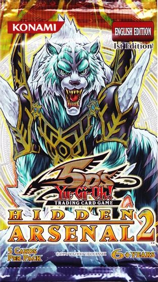 hidden arsenal 2 booster box Amazon.com: YuGiOh 5Ds Hidden Arsenal 2 Booster Box 24 Packs : Toys & Games
